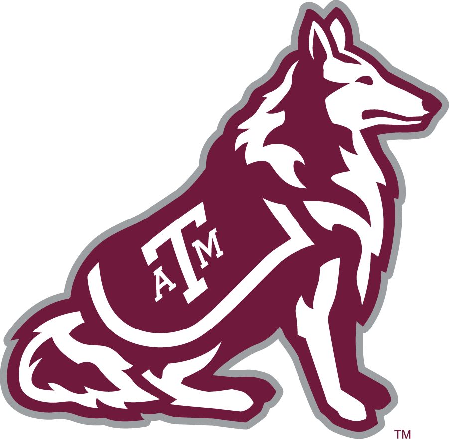 Texas A M Aggies 2009-2012 Mascot Logo iron on transfers for T-shirts